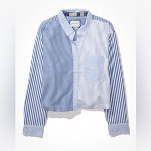 AE Clubhouse Cropped Shirt